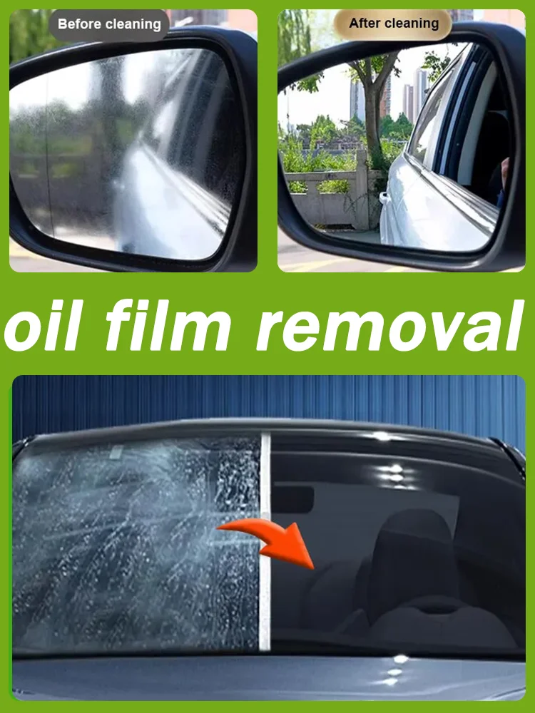 Car Glass Polishing Degreasing Film Windshield Care