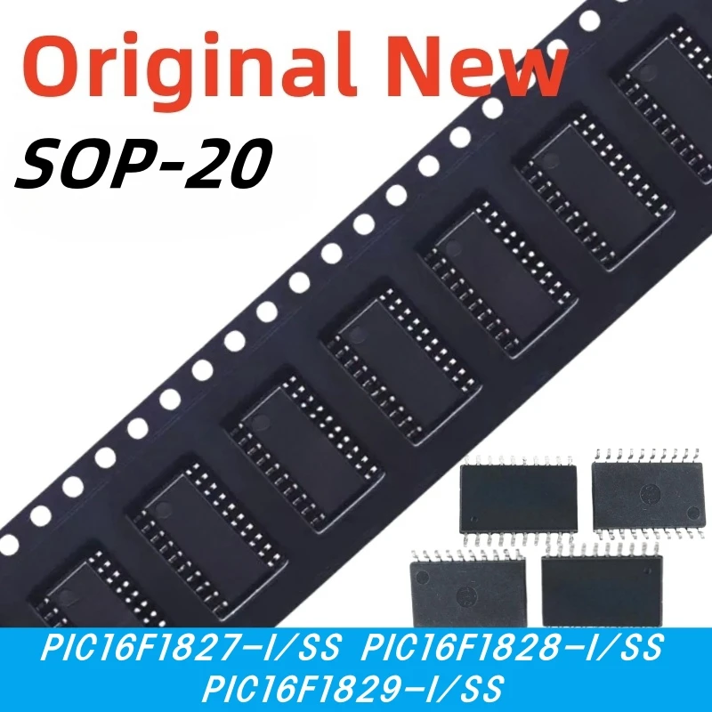 

10pcs 100% New PIC16F1827-I/SS PIC16F1828-I/SS PIC16F1829-I/SS PIC16F1827 PIC16F1828 PIC16F1829 sop-20 Chipset