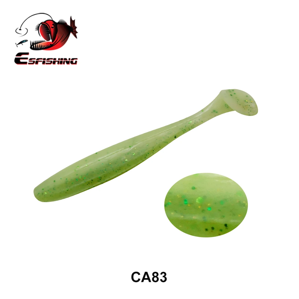 ESFISHING Angelköder 50mm 76mm 100mm 125mm 180mm ES Easy Shiner Isca Artificial Pesca zum Angeln von Barsch, Hecht, Zander, Bass