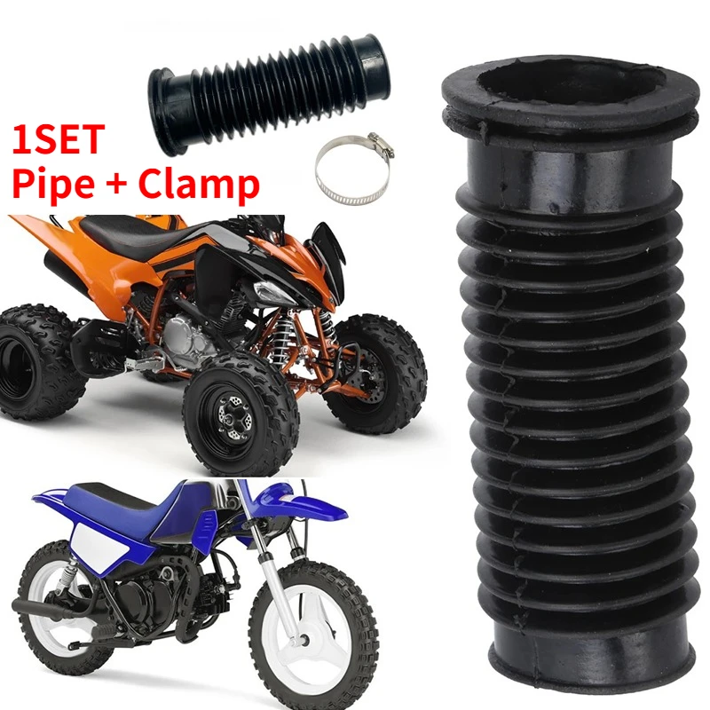 Motorcycle Air Filter Intake Hose Tube 160mm Length Replacement for 70cc 90cc 110cc 125cc ATV QUAD PIT PRO DIRT BIKE