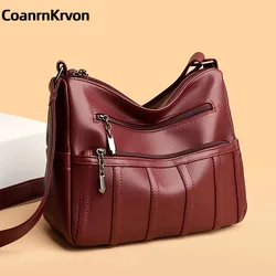 Bags for Women Trend 2024 New On Offer Women's Bag Shoulder Bag Brand Design Multi-Pocket Ladies Soft Crossbody Shoulder Bags