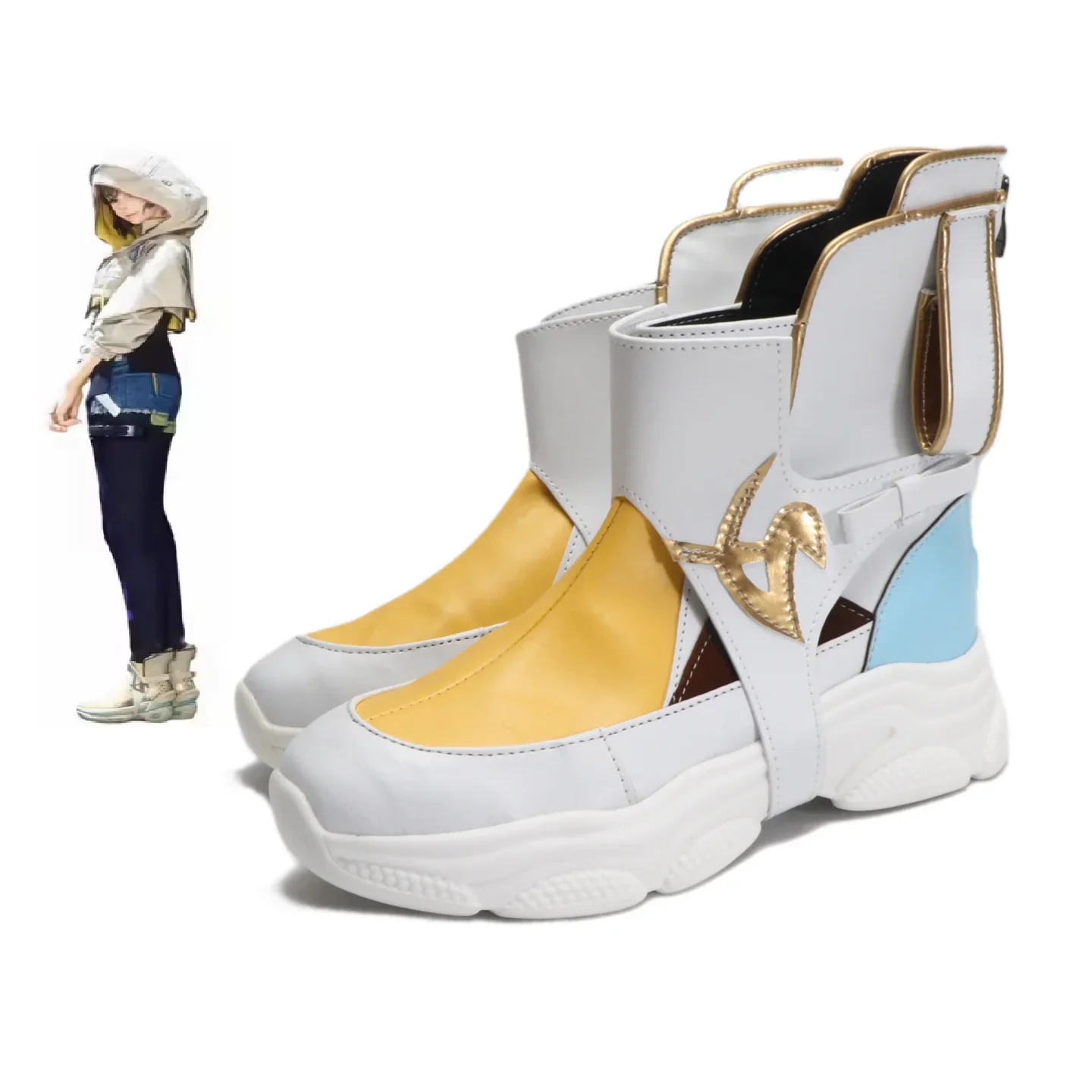 

Sphene Cosplay Shoes Sefina Cosplay Game FF14 Sefina Halloween Cosplay Prop Custom Made Boots