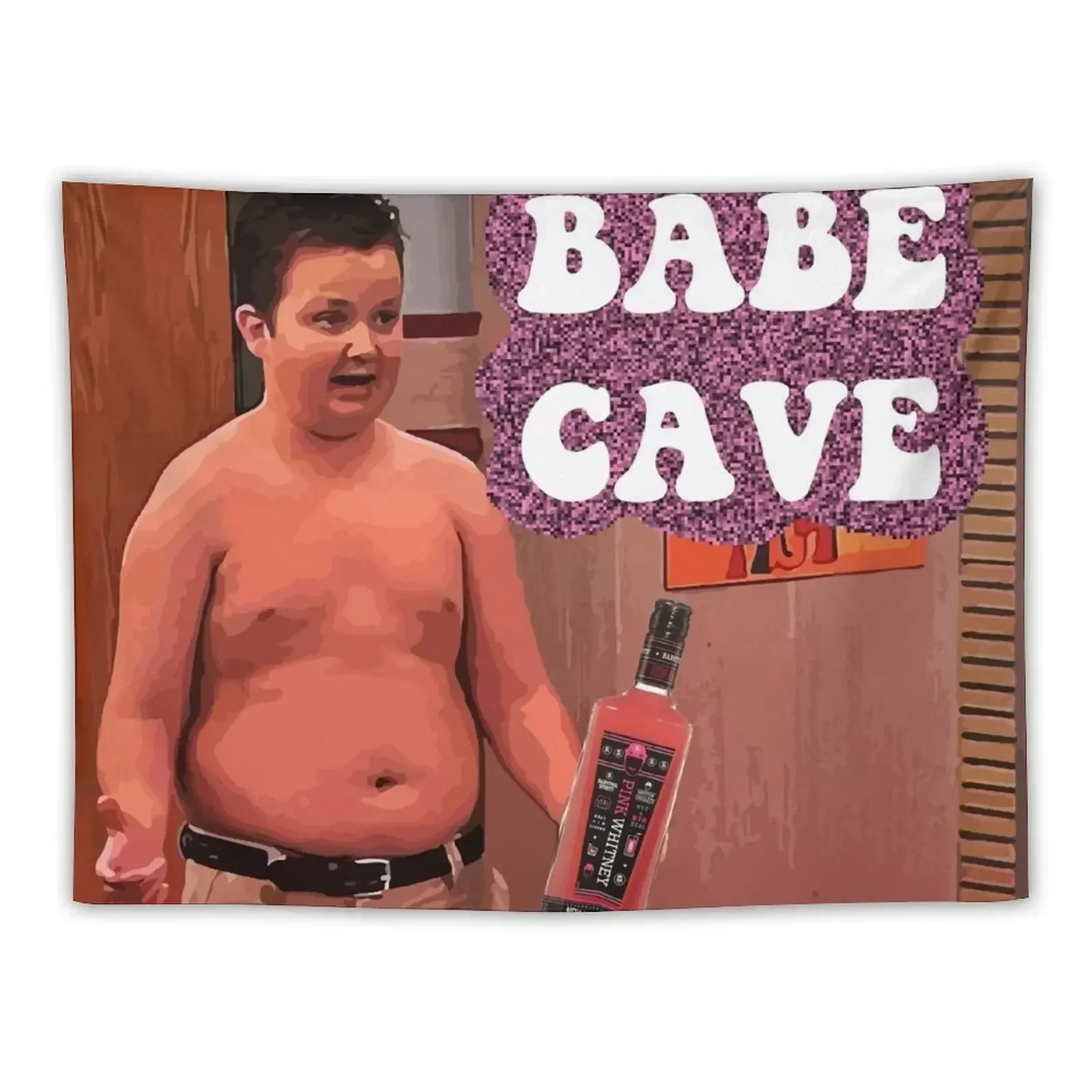 Gibby Babe Cave Tapestry Home Supplies Home Decoration Accessories Bedrooms Decor Aesthetic Decoration Tapestry