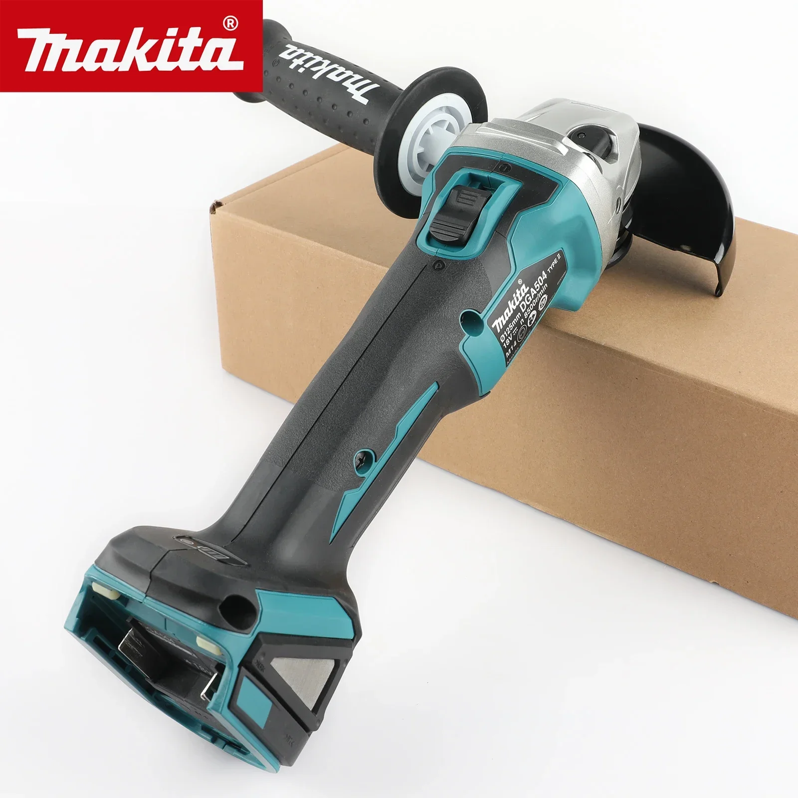 

Makita DGA504 18V 6.0Ah 125mm Brushless Lithium Battery Angle Grinder Rechargeable Cutting Machine Multi-functional All-in-one B