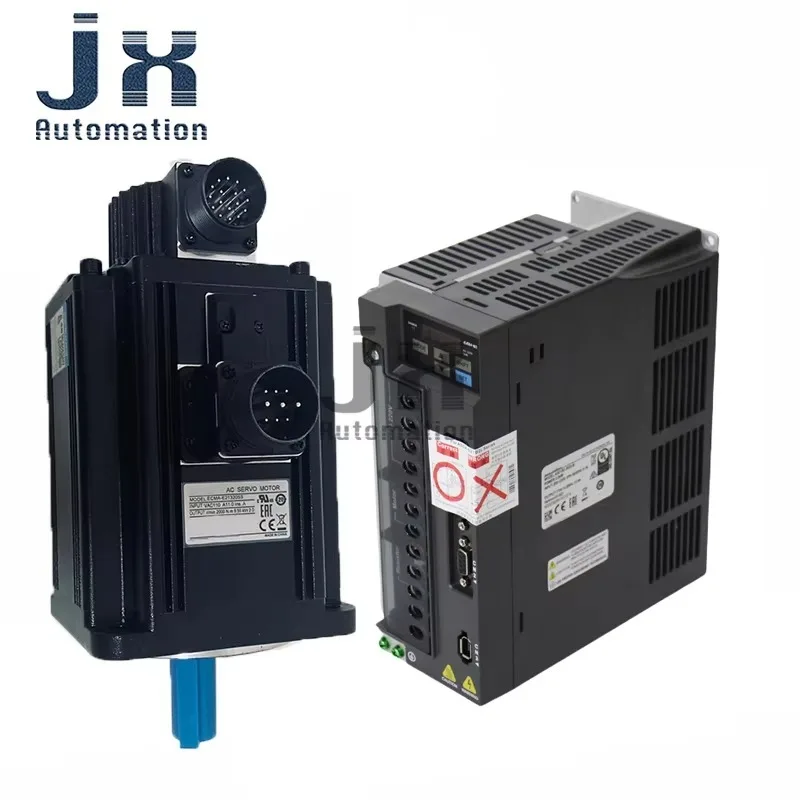 Original 2KW 2000rpm 9.55Nm AC Servo Motor Driver Kits ASD-B2-2023-B + ECMA-E21320SS with 3m Power and Encoder Cable