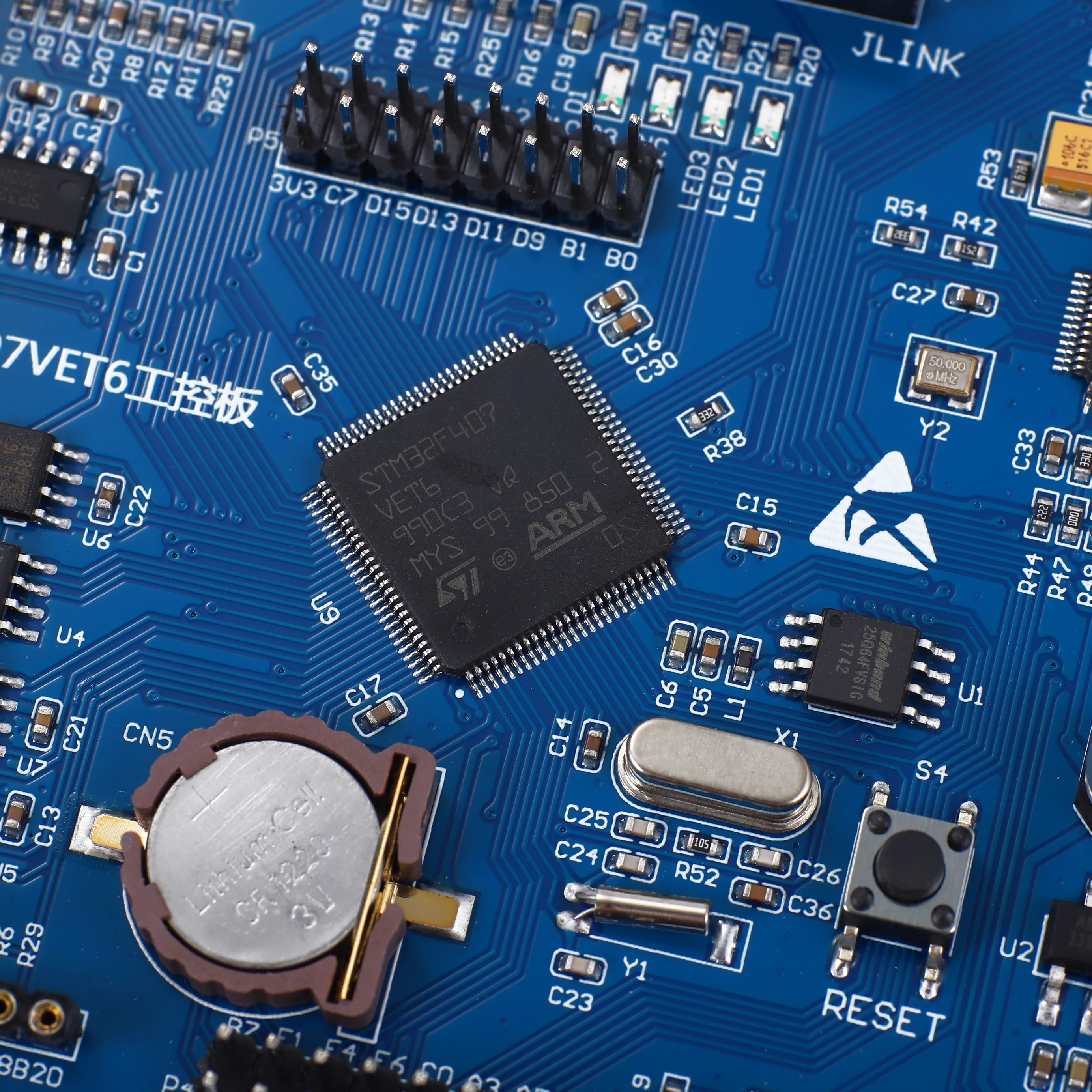 مجلس تطوير التحكم الصناعي STM32F407VET6 التعلم 485 المزدوج يمكن إيثرنت إنترنت الأشياء STM32 الأصلي