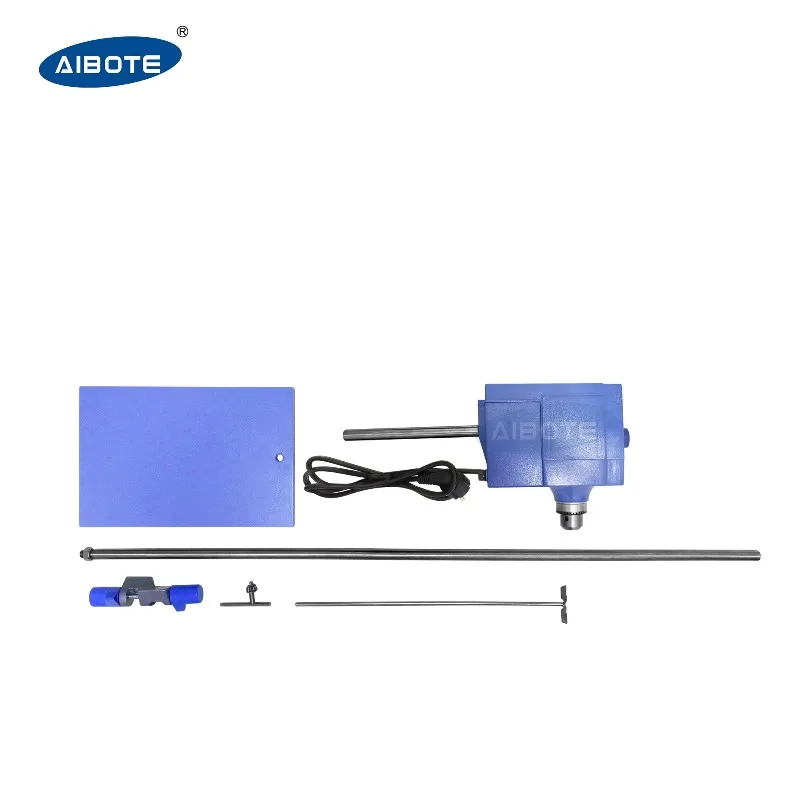 High Quality 3000RPM Industrial Vertical Stainless Steel Agitator Liquid Mixer Overhead Stirrer With Constant Stable Speed