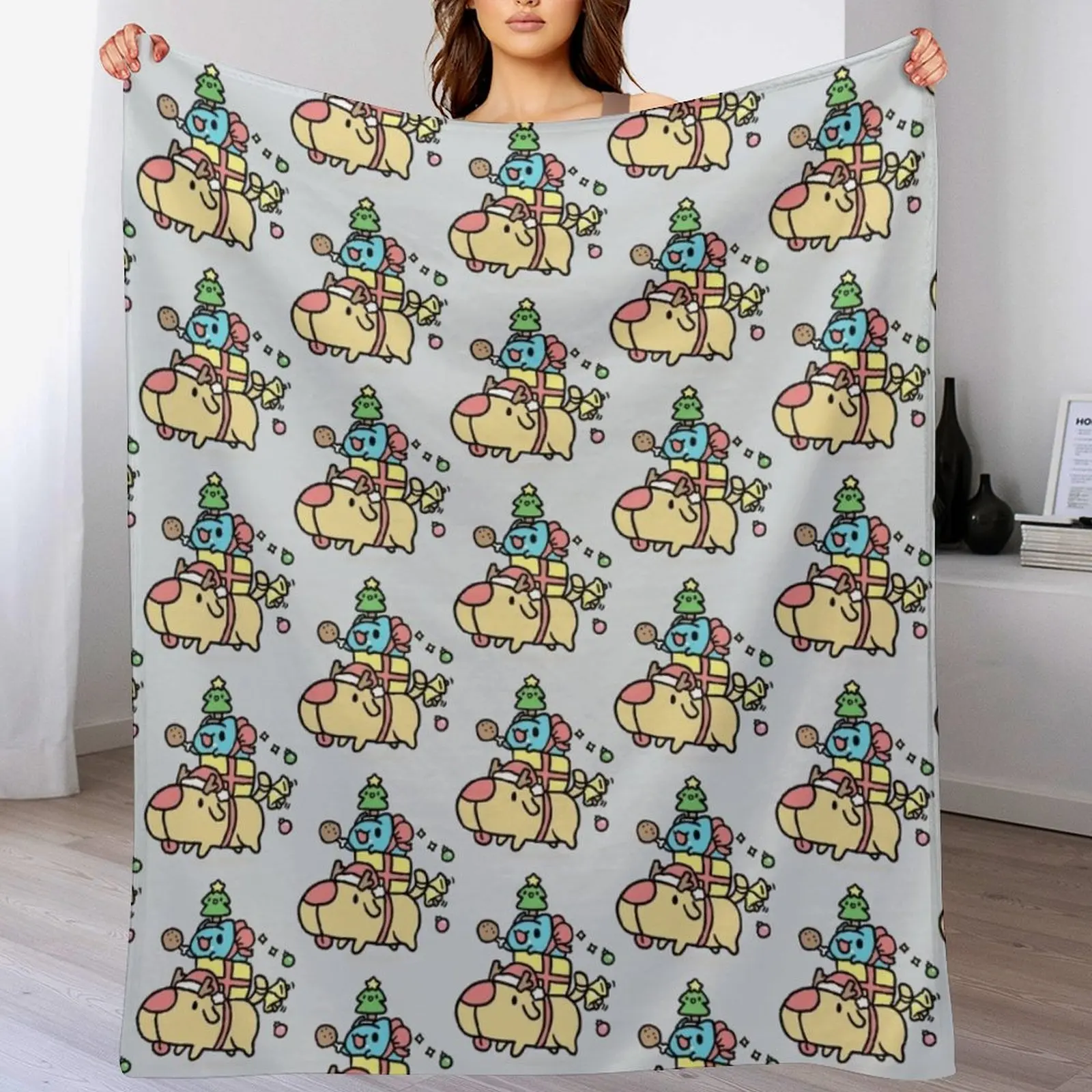 

Bugcat Capoo, bug cat Throw Blanket Decorative Sofas warm for winter Blankets