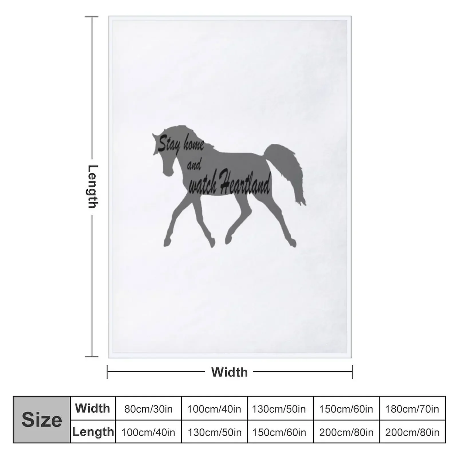 Stay home and watch Heartland Throw Blanket Softest Travel Multi-Purpose Bed linens blankets and throws Decorative Sofa Blankets