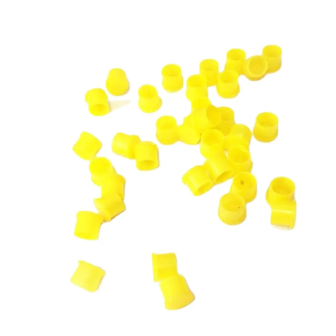 100pcs SMA Dust Cap Protective Cover 6mm Yellow Color for SMA Female Connector Wholeslae Price