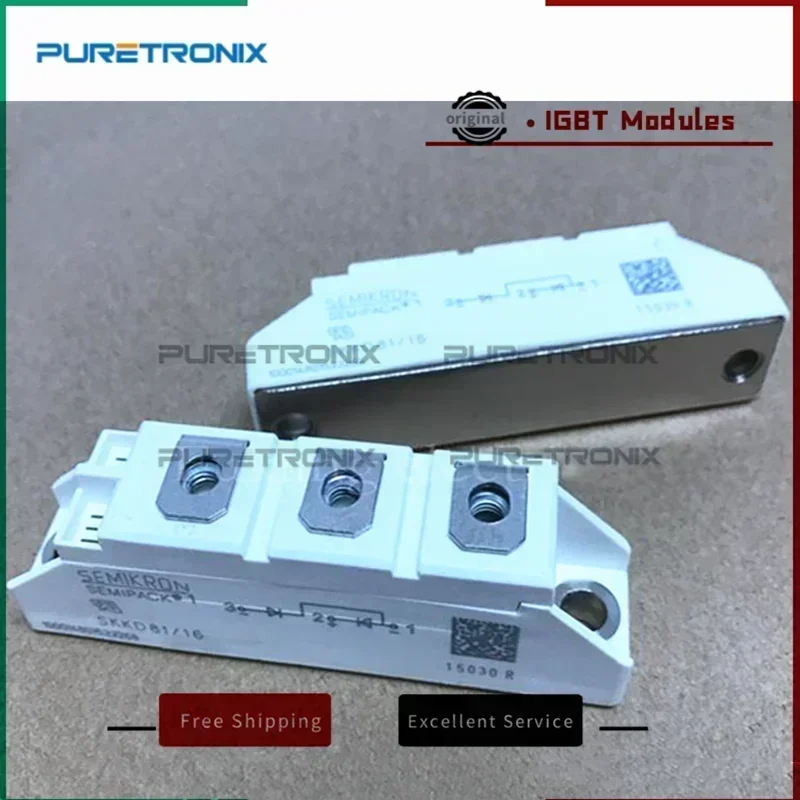 4Pcs New Semikron Module SKKD81/06 SKKD8106 SKKD81-06 cn 4Pcs New Semikron Module SKKD81/06 SKKD8106 SKKD81-06 cn