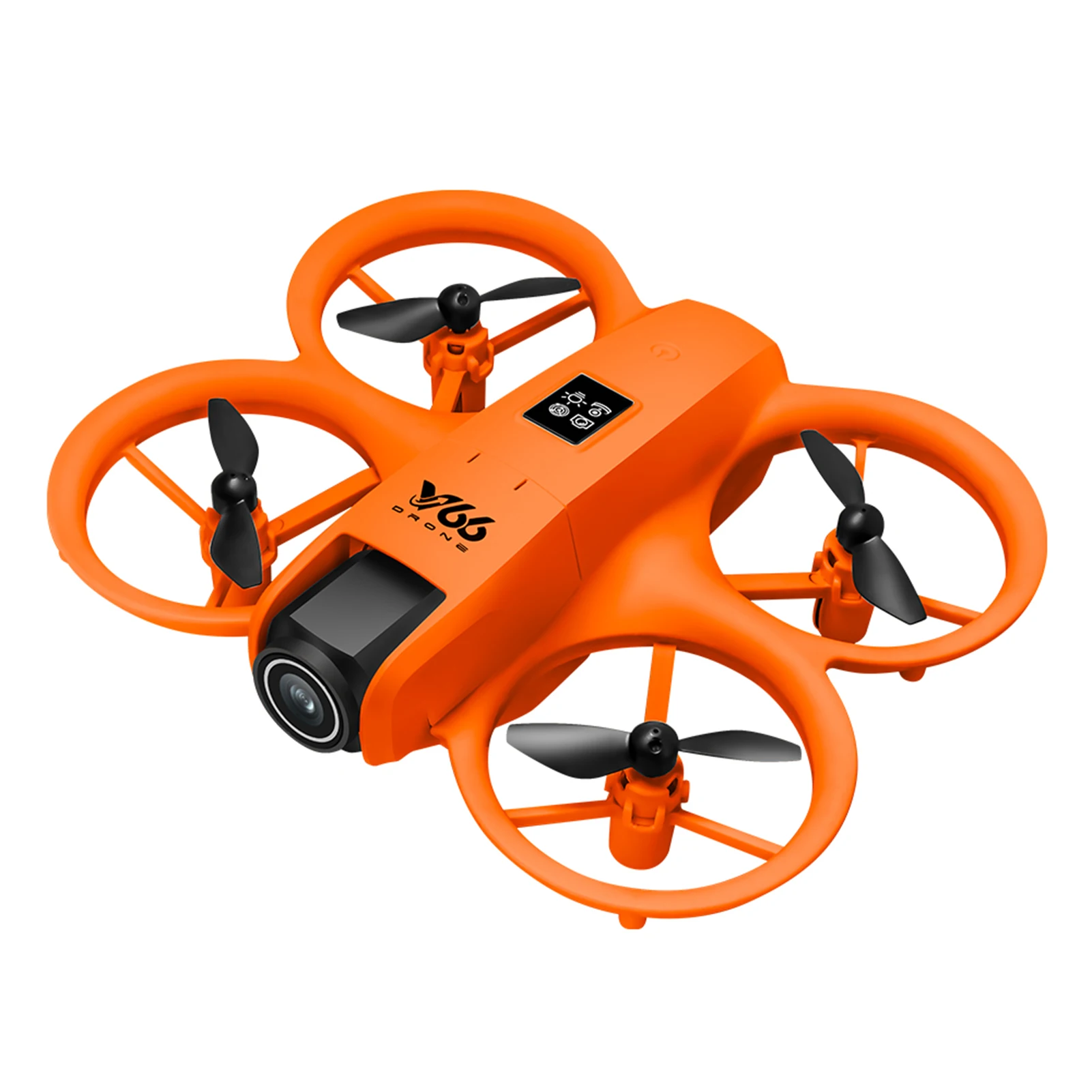 طائرة بدون طيار صغيرة للأطفال المبتدئين V66 RC-Drone مع كاميرا HD تدفق بصري RC-التصوير الجوي-طائرة بدون طيار
