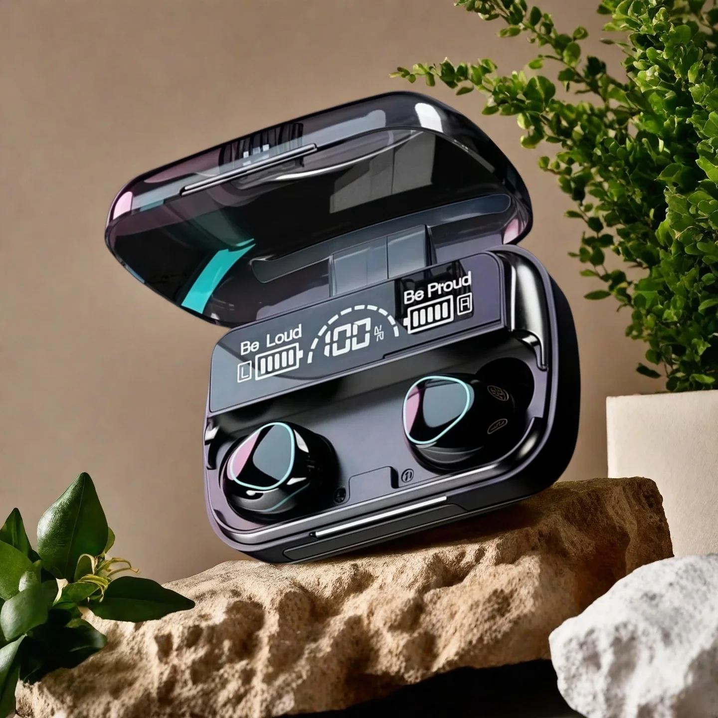 Original M10 Headphones Bluetooth Wireless Earpods Sports Stereo Noise Canceling Headphone Microphone Speaker