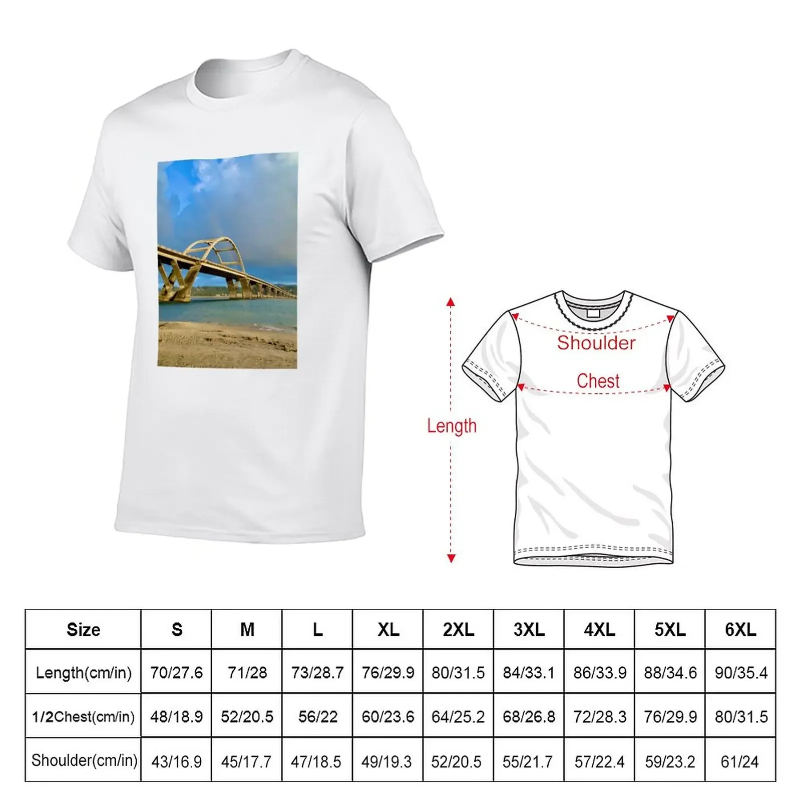 Alsea Bay Bridge T-Shirt plus sizes Aesthetic clothing funny t shirts for men