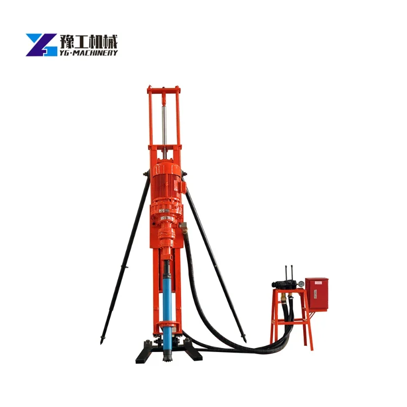 YGYG Mining Small Portable Borehole Hard Rock Drilling Rig Hole Hammer Dth Drilling Rig Machine