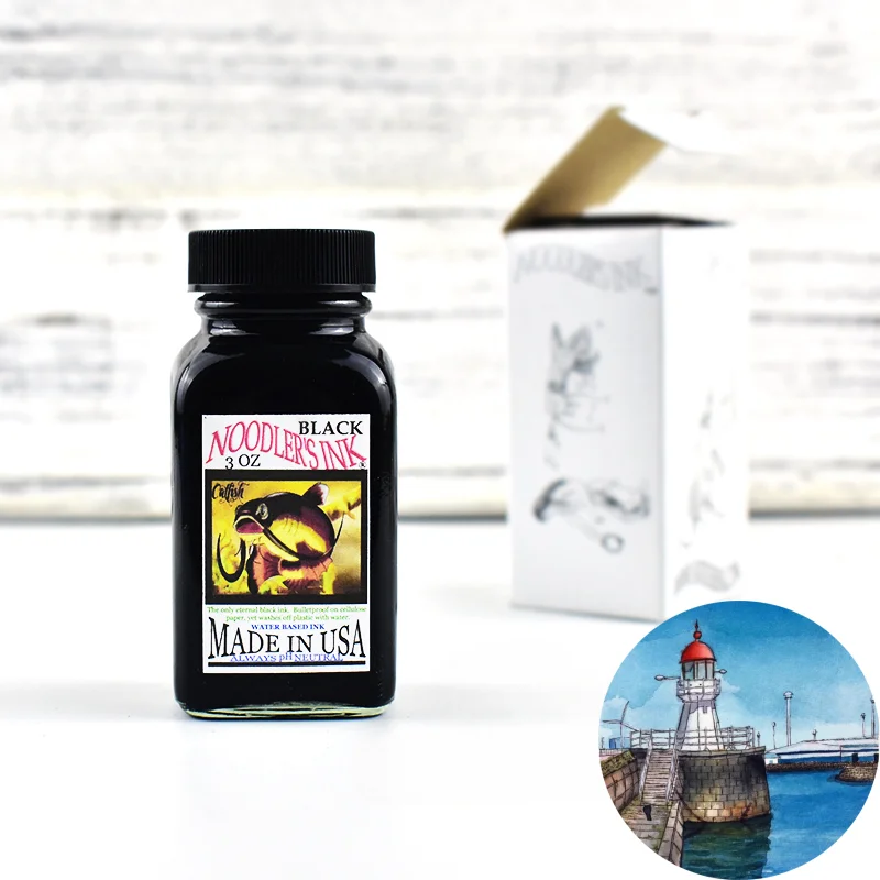 

90ml/ Bottle Classic Multi-color Pen Painting Writing Watercolor Drawing Lines Waterproof Ink Smooth Ink Without Blocking Pen