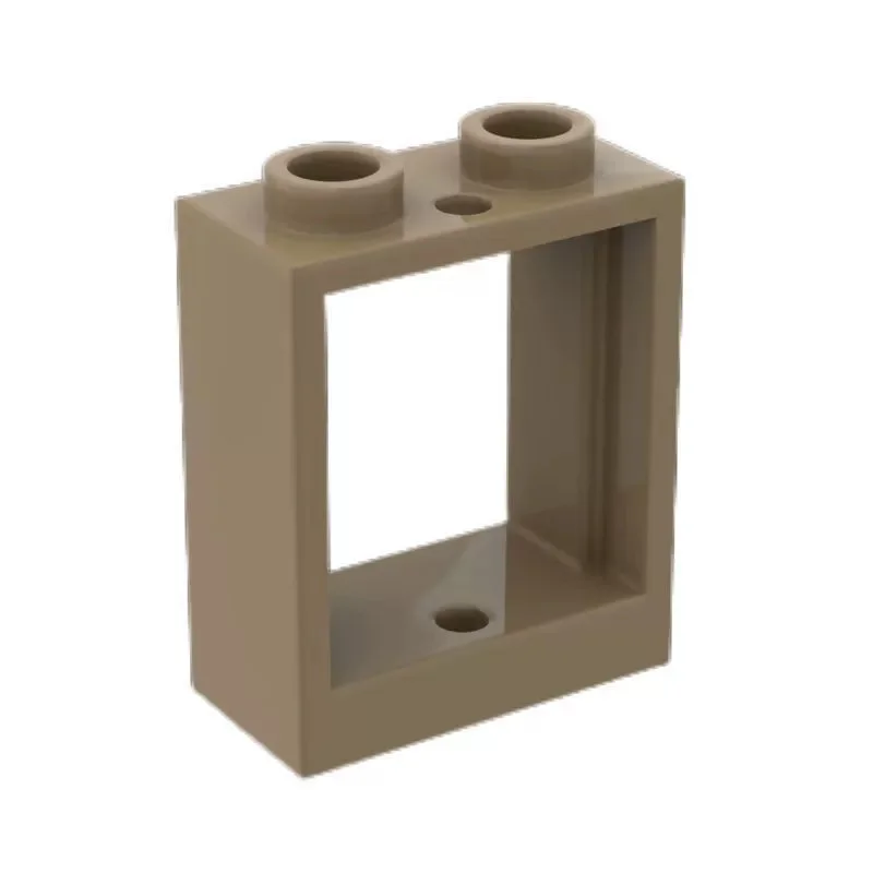 50 Stück Puzzle-Teile 60592 60601 Fenster 1x2x2 Flache Vorderseite Baustein-Set Haus-Bausteine Ideen-Spielzeug Geburtstags- und Weihnachtsgeschenk – Detail 4