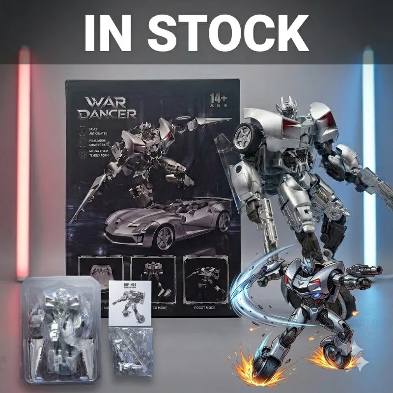 9-Stunden-Versand Transformations-Spielzeug HP-01 HP01 War Dancer KO Sideswipe SS29 Filmversion Actionfiguren Sammlerstücke Geschenke 16,5cm