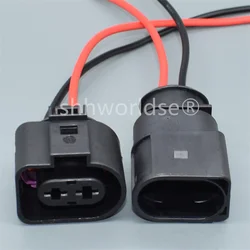 1Sets 1J0973852 1J0973752 Voor Vw Jetta Golf Beetle Passat Phaeton Voor Audi A3 2004-2016 A4 A6 S6 pomp 2 Pin Plug Connector