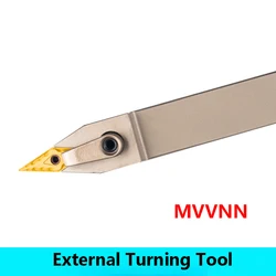 LIHAOPING MVVNN2020K16 MVVNN2525M16 White Nickel Plated Turning Tools MVVNN MVVNN2020 MVVNN2525 CNC Lathe Cutter Inserts VNMG