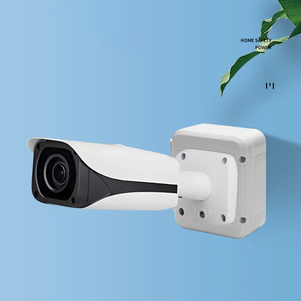 Waterproof Junction Box for Cctv Camera Video Wire Box Power Supply Cable Box Outdoor Electronic Camera Protection Box White view 3