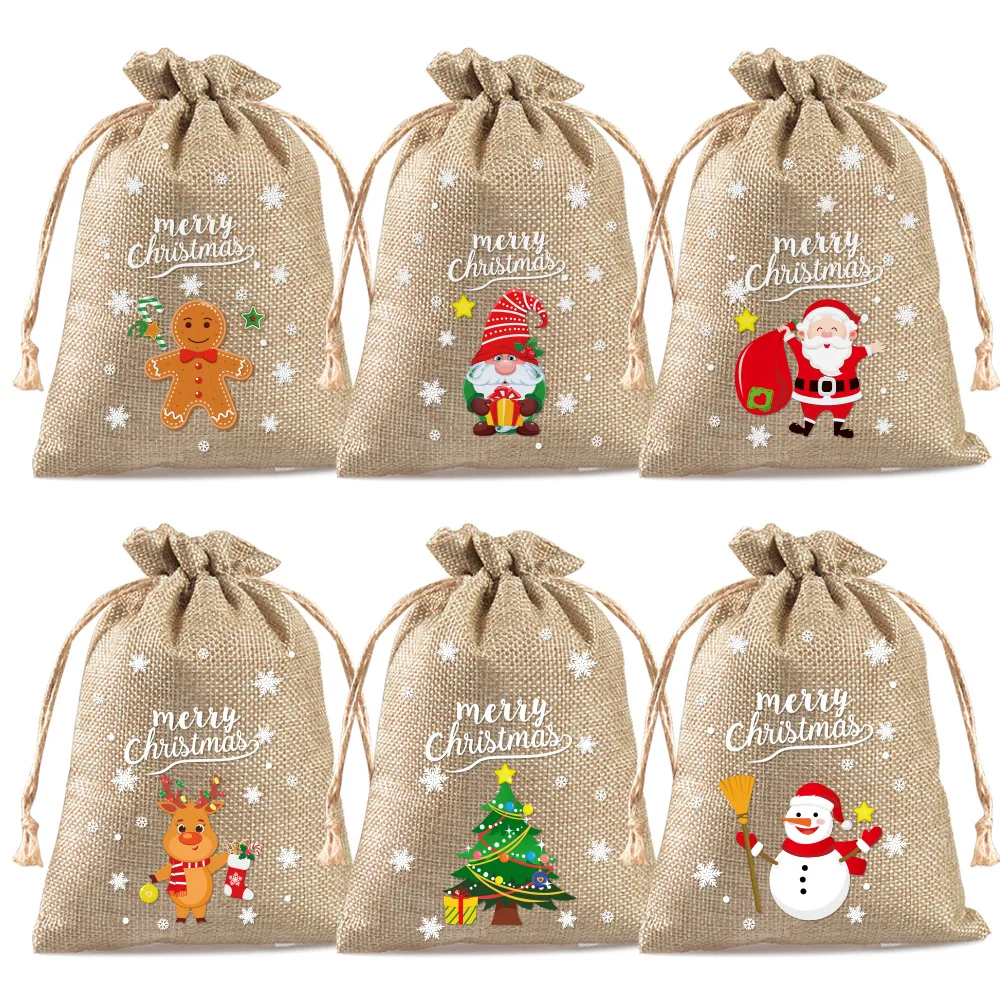 6/12 pièces de sacs cadeaux de - Linen Bag Bulk avis et prix