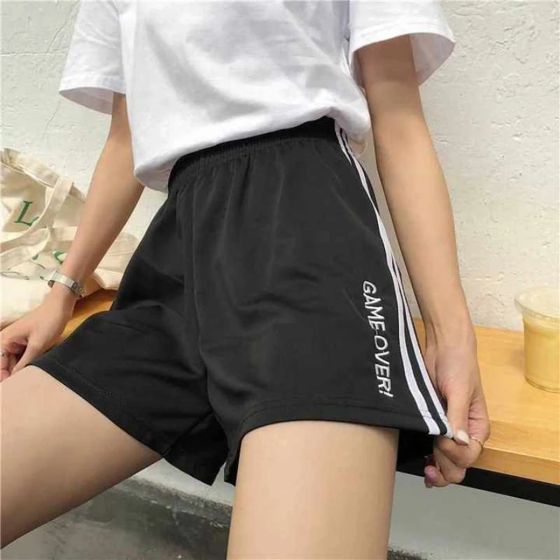 Shorts Casual Fashion PantsWide Leg Loose Straight Casual Comfortable Shorts Yoga Fitness Trendy Streetwear Sports Middle Pants