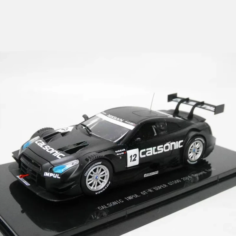 EBBRO Resin 1:43 Scale SUPER GT500 GT-R 2014 Racing Car Model Classics Adult Souvenir Gift Static Display