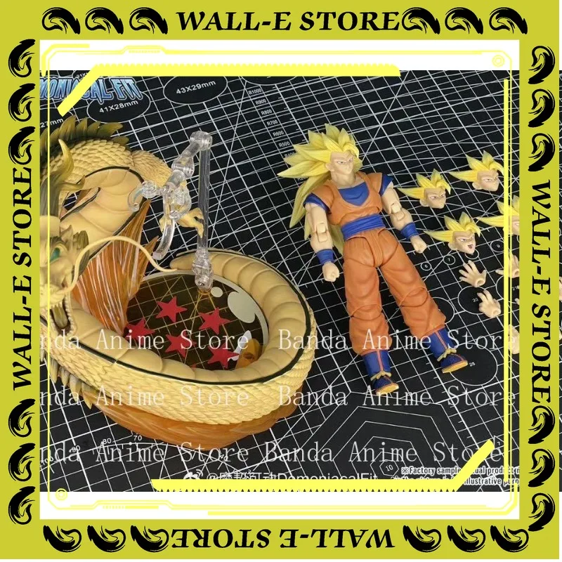

Pre-sale New Demoniacal Fit Dragon Ball Dragon Fist Burst Son Goku Action Figure Super Saiyan Anime Collection Model Gifts Toys