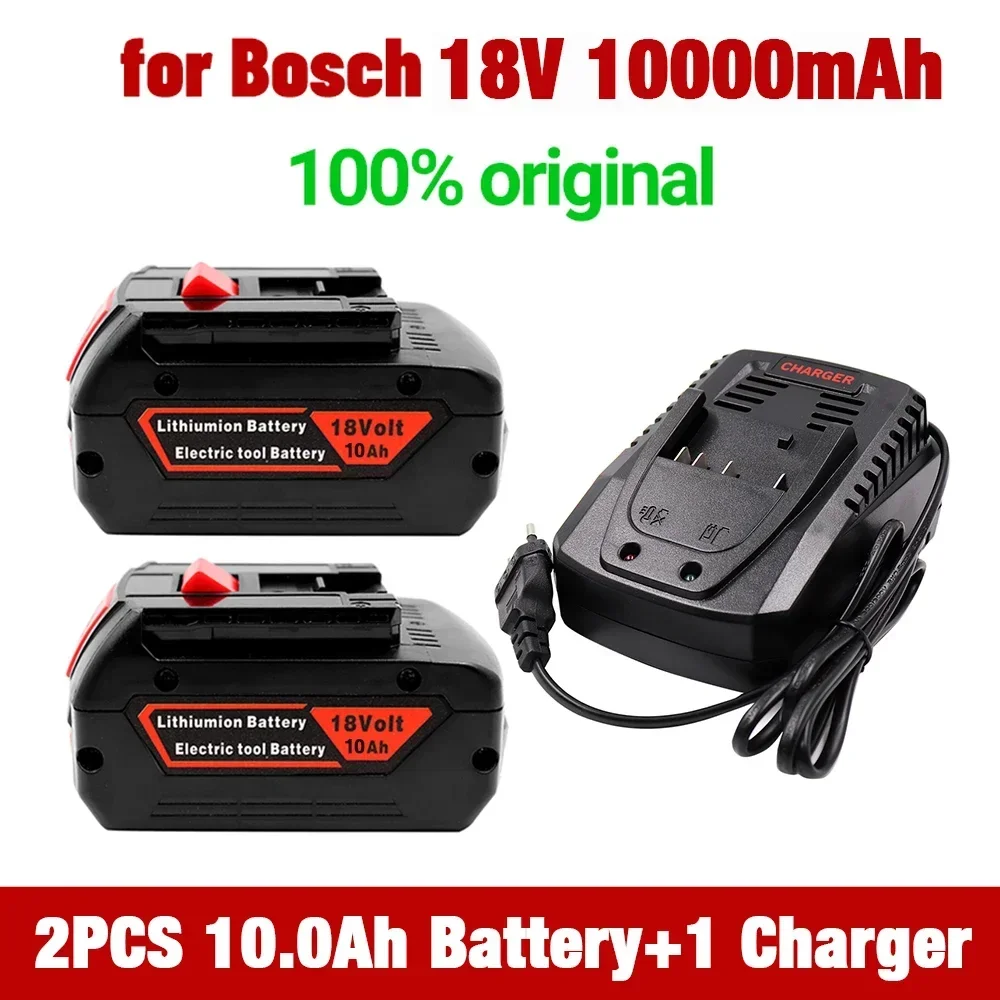 

Charger for Bosch Electric Drill 18V 10000 mAh Li-ion Battery BAT609, BAT609G, BAT618, BAT618G, BAT614, 2607336236 charger