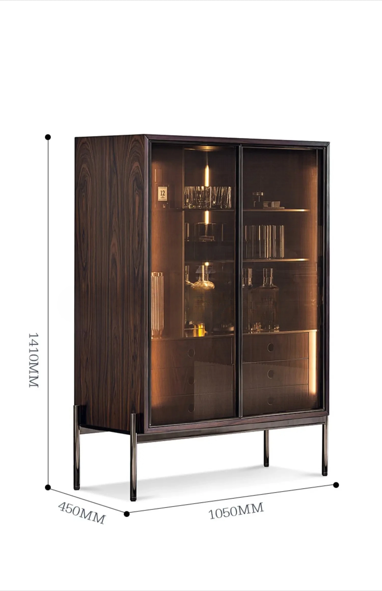 Italian-Style Light Luxury Wall Home Wine