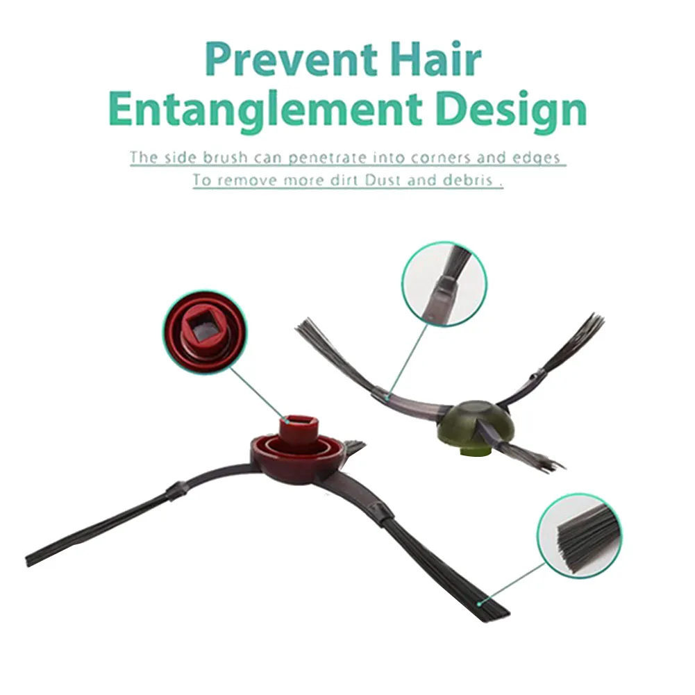 แปรงสำหรับเปลี่ยนอุปกรณ์เสริมสำหรับ Ecovacs deebot ozmo 950 920 T8 T9 yeedi 2ไฮบริดอะไหล่หุ่นยนต์ดูดฝุ่น