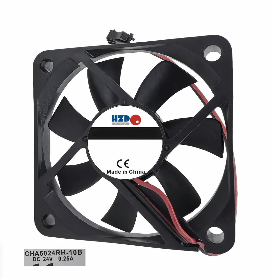 CHA6024RH-10B 6010 24V 0.25A 60x60x10MM 2Lines Computer cooling fan