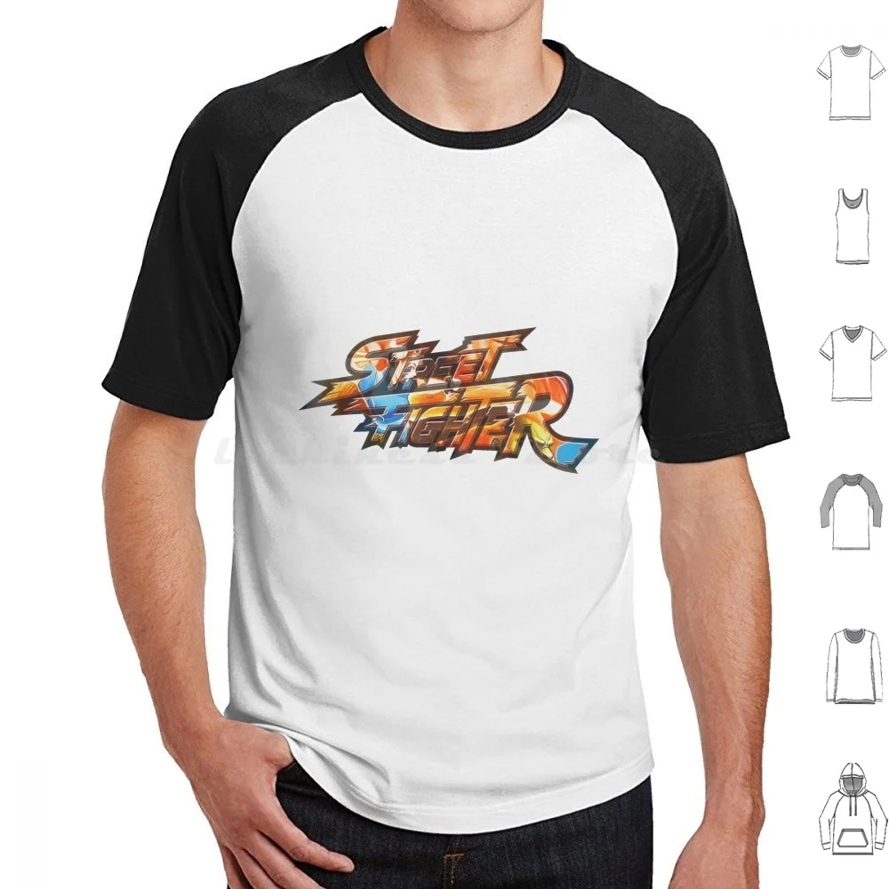 Us Logo Chun Li Kick 01 T Shirt Cotton Men Women DIY Print Ryu Fighter Retro Gaming Game Ken Video Games Street Arcade Akuma