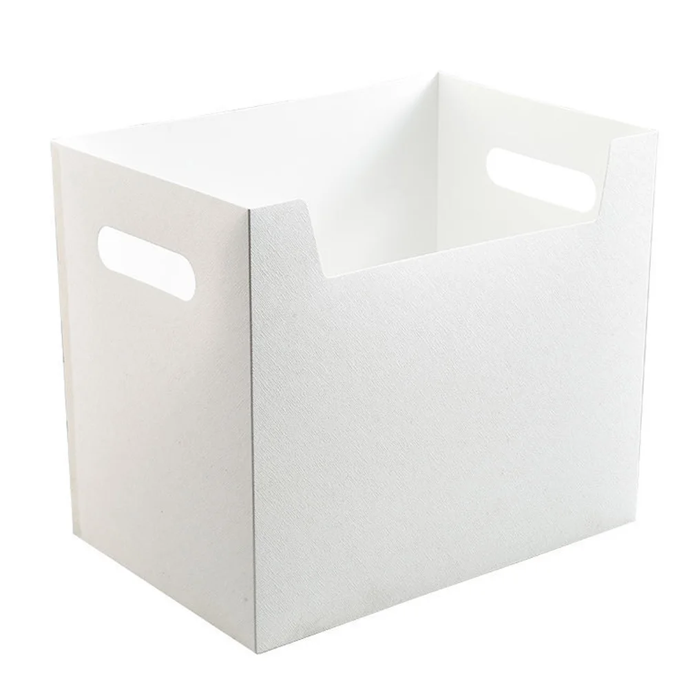 Caja de archivos portátil, almacenamiento multiusos ligero para oficina, caja de almacenamiento de escritorio, 2 uds.