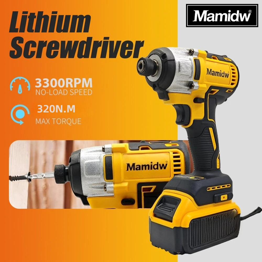 Brushless Impact Driver, 1/4