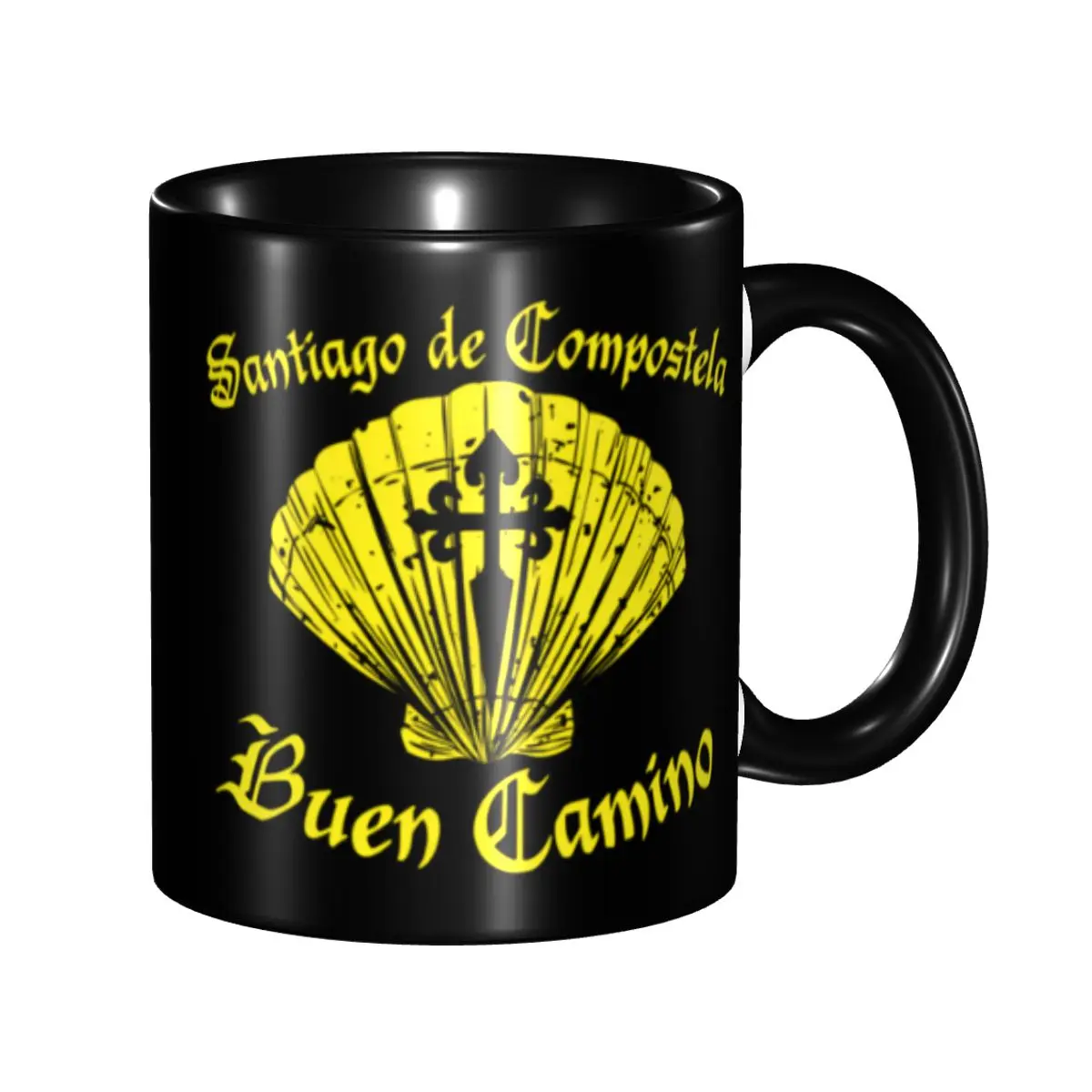 Personalisierte Buen Camino De Santiago Kaffeetassen DIY Wege der Heiligen Jakobus Keramik Tee- und Milchbecher