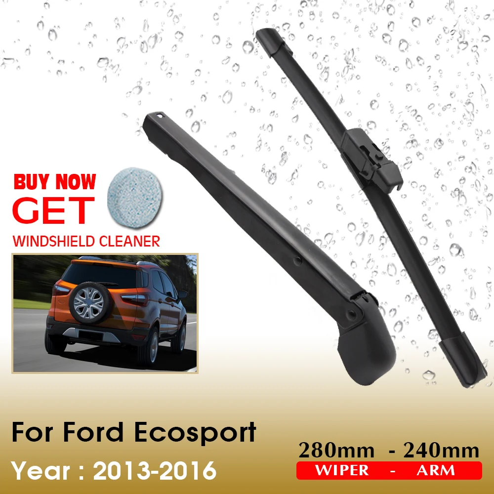 Car Wiper Blade Rear Windshield Wiper Arm Blade Brushes For Ford Ecosport 280MM 2013-2016 Windscreen Wipers Auto Accessories