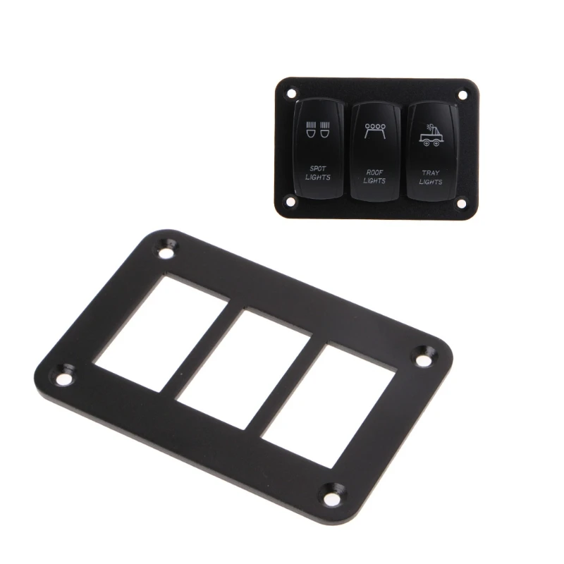 Toggle Panel Board for Car Marine Boat Waterproof 2/3/4/6 Way