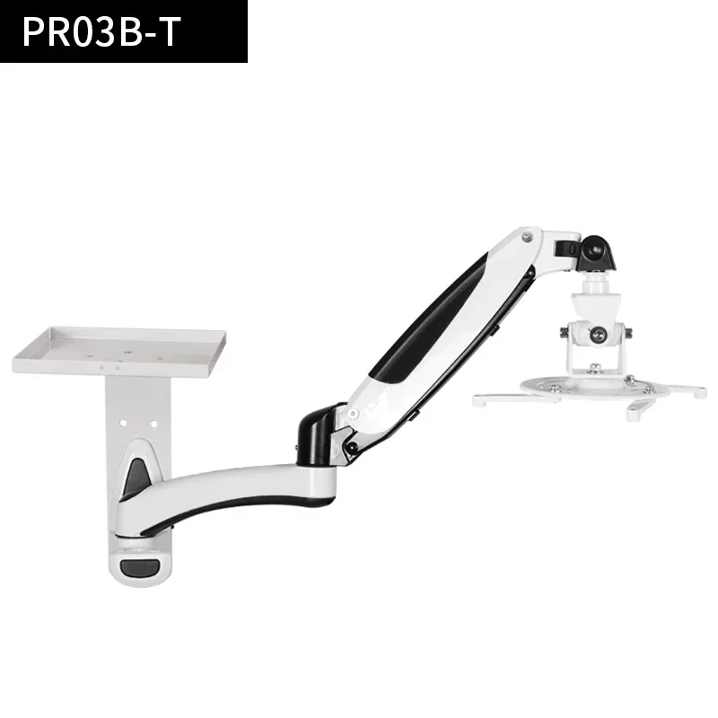 Hot Sale Home Office Projector Bracket Wall Hanging Ceiling General Pneumatic Telescopic Aluminum Alloy Material