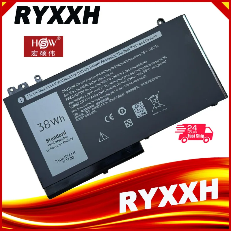 

Аккумулятор RYXXH P21T 38Wh 11,1 В для Dell Latitude 11 3150 3160 12 E5250 5550 E5270 E5450 E5470