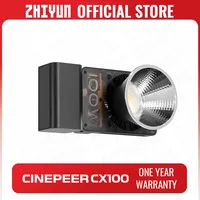 ZHIYUN  CINEPEER CX100 Led COB Light 100W Handheld 2700K 6200K Pocket Video Light Photo Fill Light  tiktok Photography Lighting