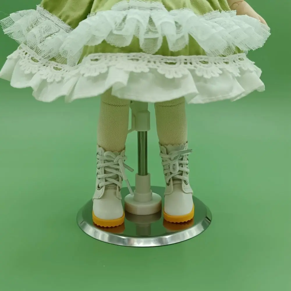 

Обувь для куклы Bjd из искусственной кожи, мини-сапожки с цепочкой, кожаная обувь для куклы 30 см, повседневная обувь для куклы Bjd на высоком каблуке 1/6, детские игрушки