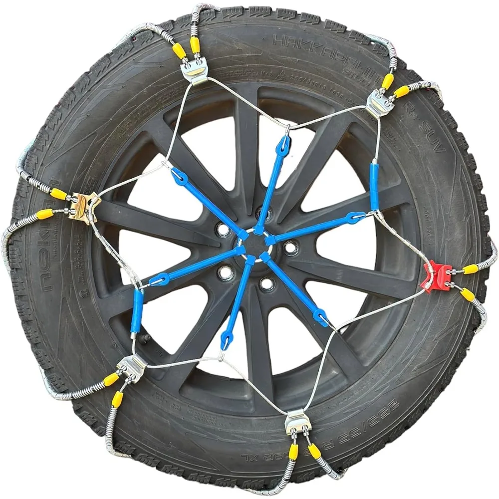

Diagonal Cable Tire Chains for 275/50R20 Tires, Sold in Pair