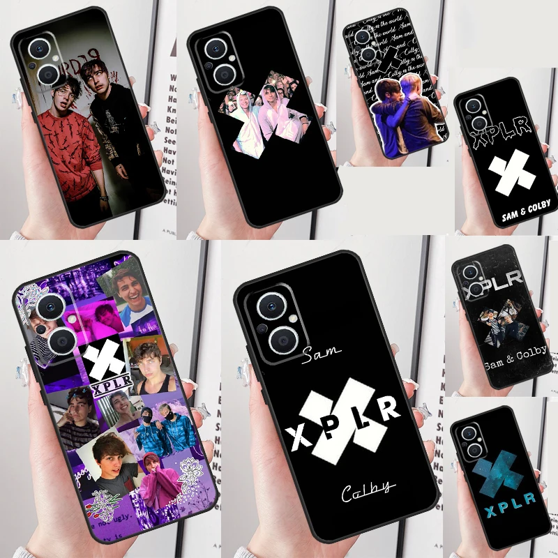 Sam and Colby XPLR Funda For OPPO Reno 8 7 6 5 4 Lite 3 2Z 4Z 5Z 8T OPPO Find X6 X5 Pro X2 X3 Neo Lite Case