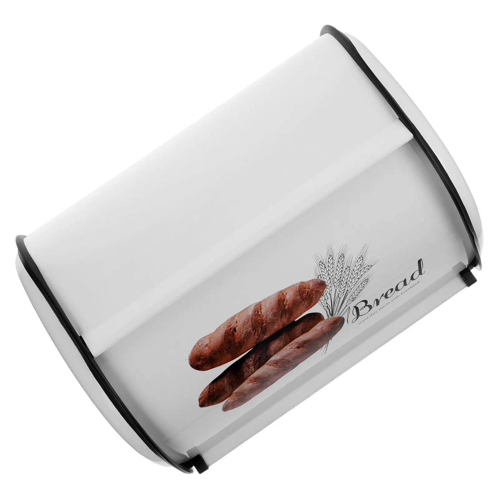 

Жестяная хлебница для хранения на столе: для дома, пекарни, кофейни. Изысканный винтажный узор. Сохраняет свежесть продуктов. Герметичная.