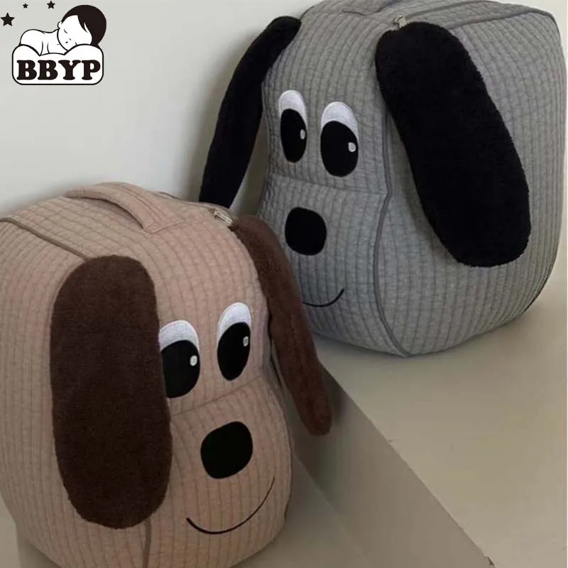 Cartoon Dog Kids Large Capacity Mommy Bag Miscellaneous Handbags Baby Kindergarten Quilt Storage Bag