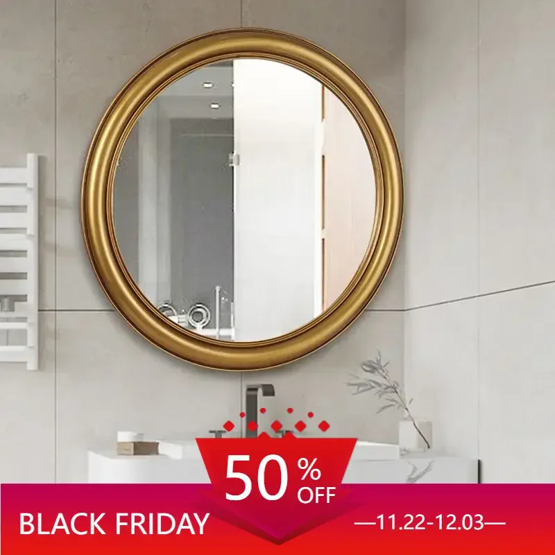 Bedroom Home Decorative Wall Mirrors For Bathrooms Shower Vintage Infinity Mirror Round Espelhos Decorativos Home DecorationBC