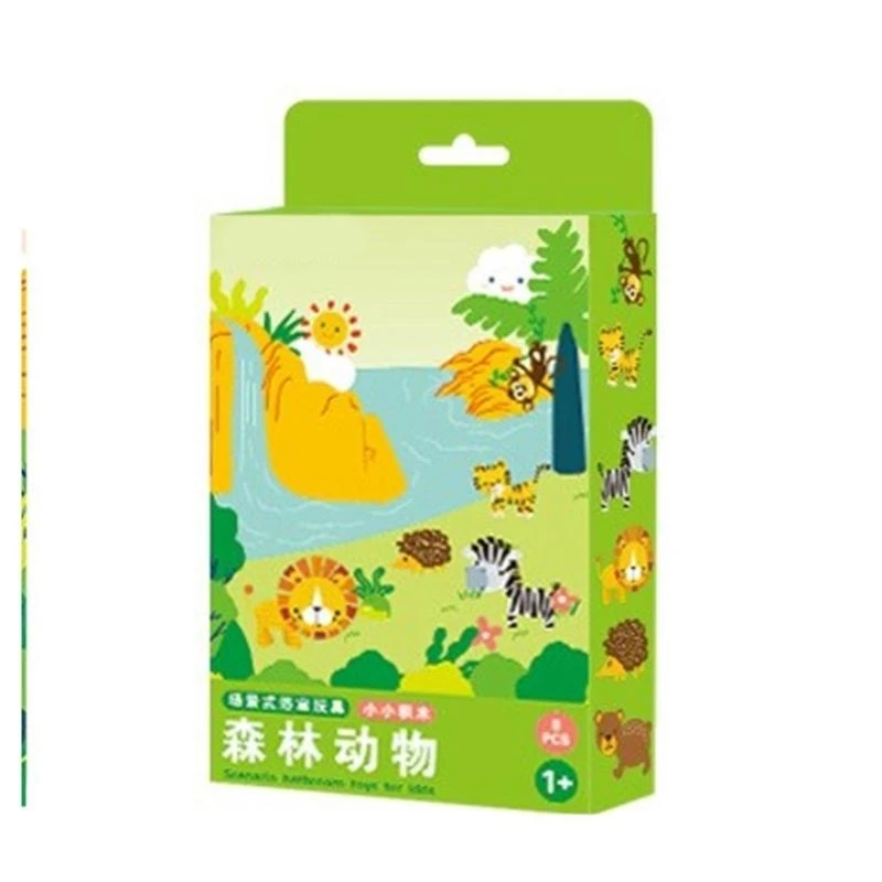 Y4QA Baby Bath Toy Bathtub Water Toy Floating Bathroom Toy EVA Bath Toy for Toddlers