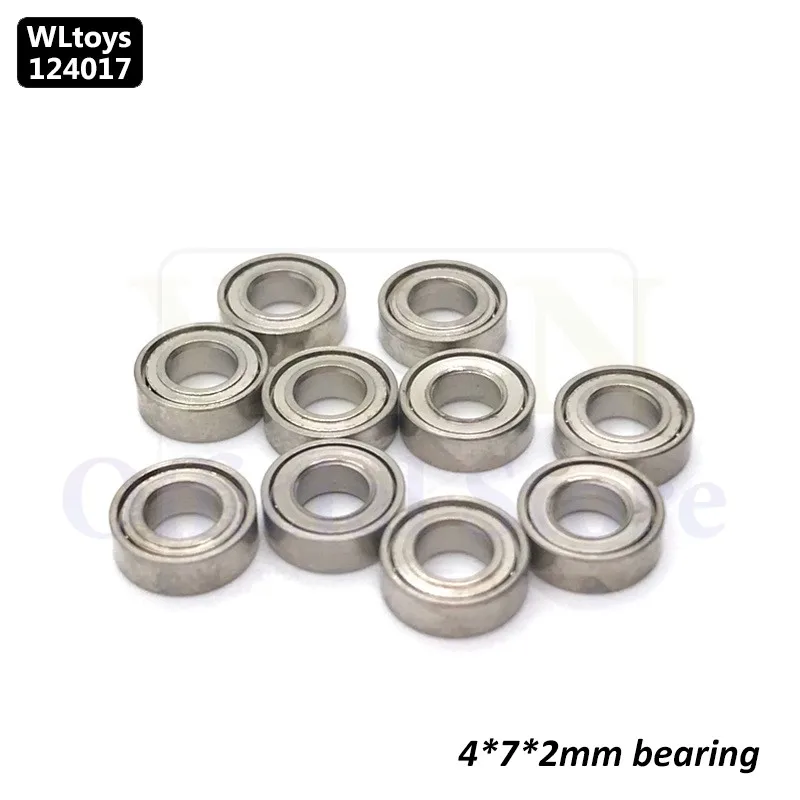 WLtoys 124017 1/12 RC Original โลหะอะไหล่ Swing Arm C ที่นั่งด้านล่างมอเตอร์ Differential เกียร์โช้คอัพยาง